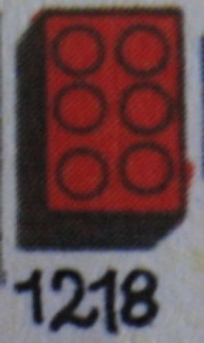 LEGO 2 x 3 Bricks (1218-2)