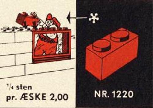 LEGO 1 x 2 Bricks (1220-2)