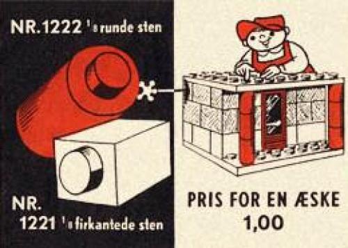LEGO 1 x 1 Round Bricks (1222-2)