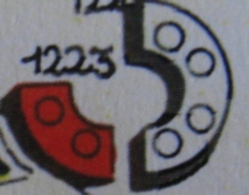 LEGO 2 x 2 Curved Bricks (1223-3)