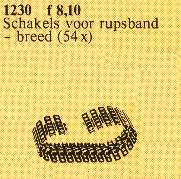 LEGO TECHNIC Bulldozer Chainlinks (1230)