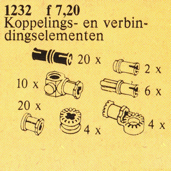 LEGO Toggle Joints & Connectors (1232)