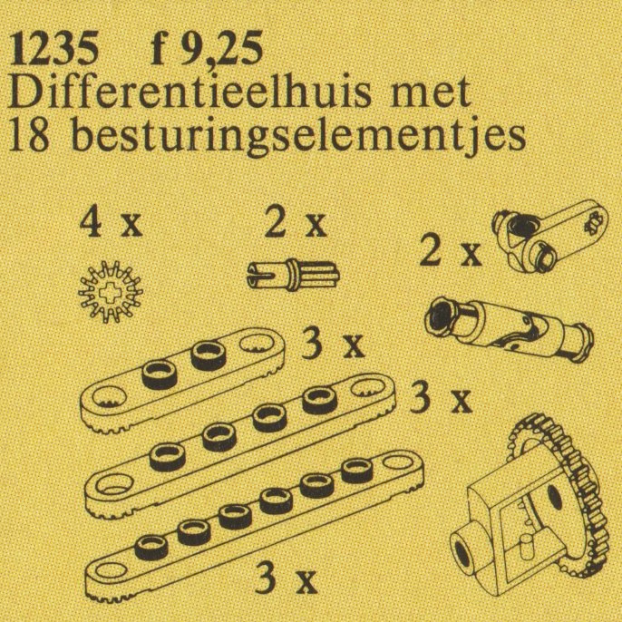 LEGO Differential Gear Housing (1235)