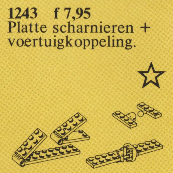 LEGO Hinges and Couplings (1243)