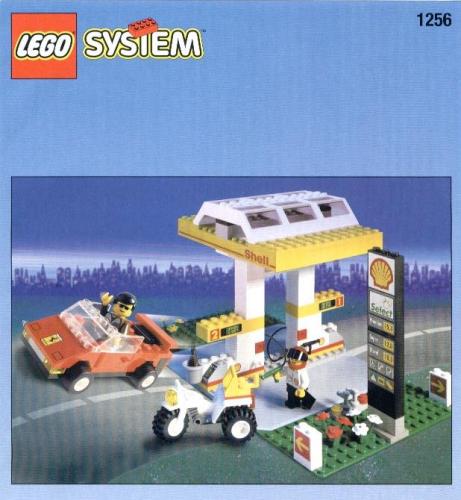 LEGO Shell Petrol Pump (1256)