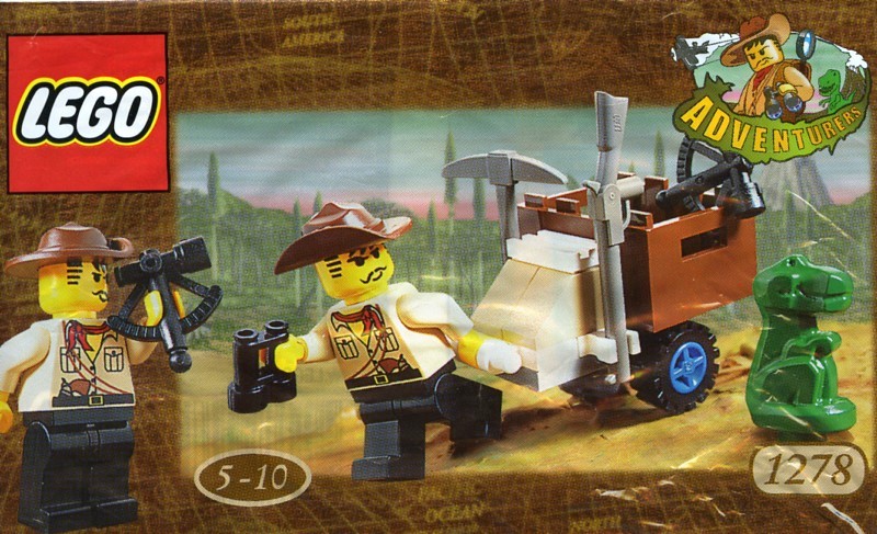 LEGO Johnny Thunder and Baby T (1278)
