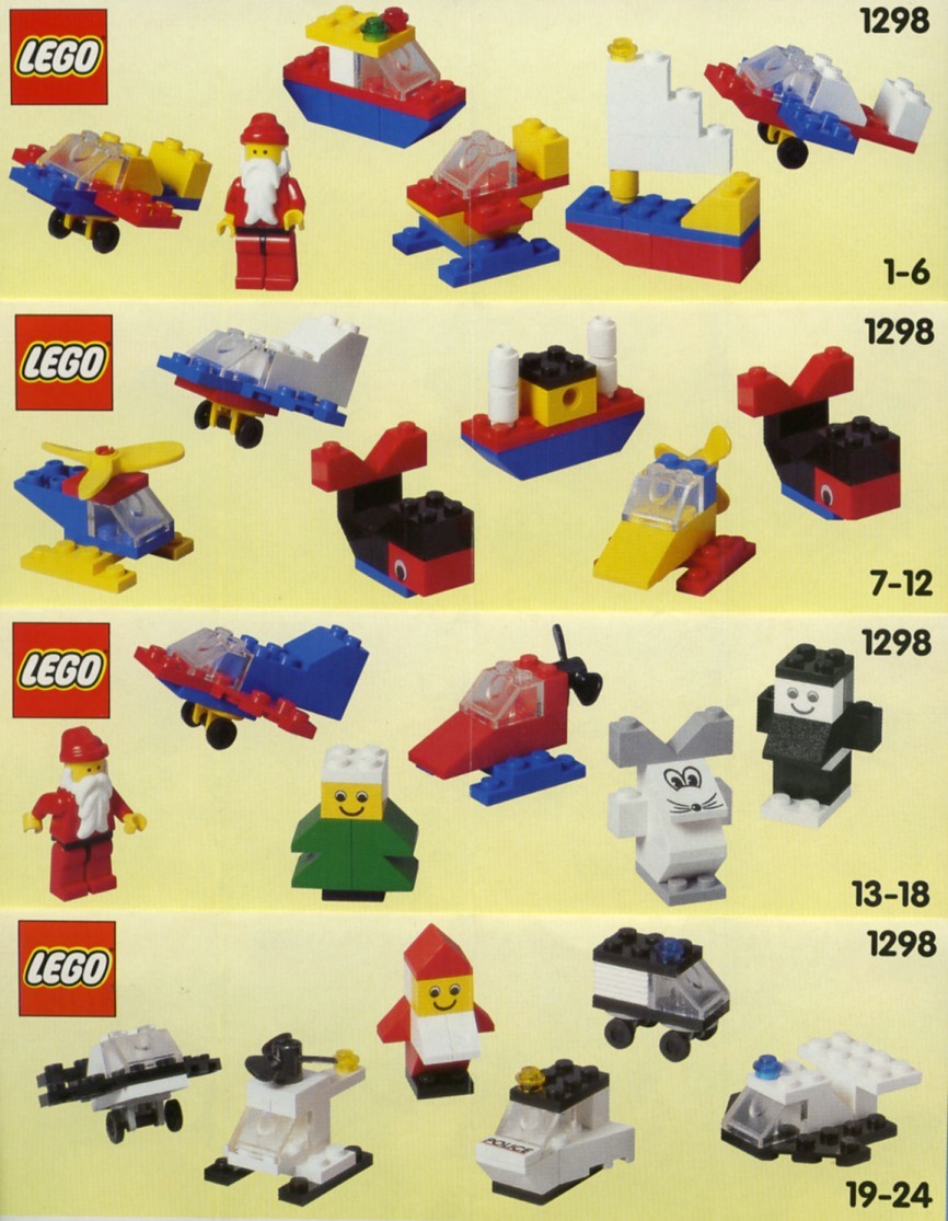 LEGO Classic Basic Advent Calendar 1998 (1298)