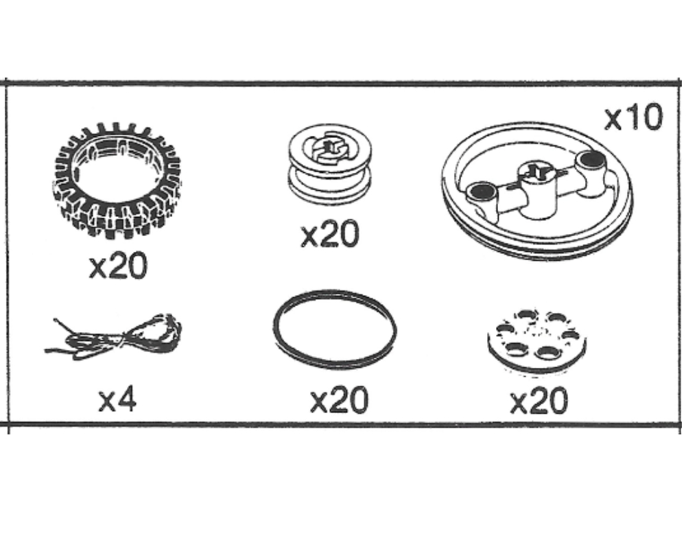 LEGO Wheels and Strings (1305)