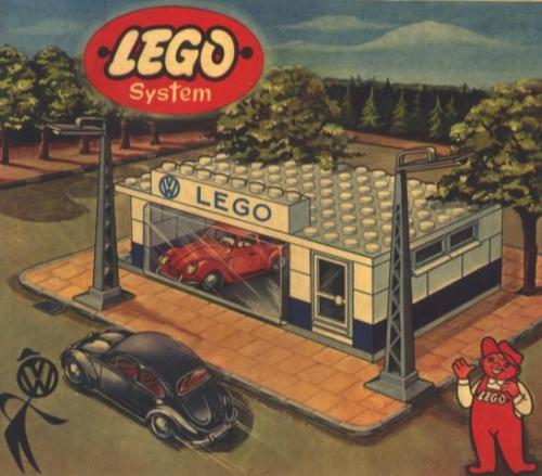 LEGO VW Auto Showroom (1307)