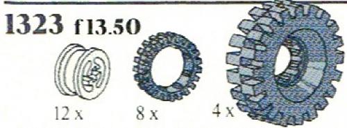 LEGO Hubs and Tyres (1323)