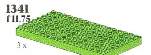 LEGO Building Plates Green (1341)