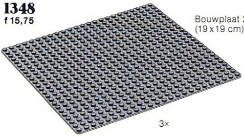 LEGO Base Plates Grey (1348)