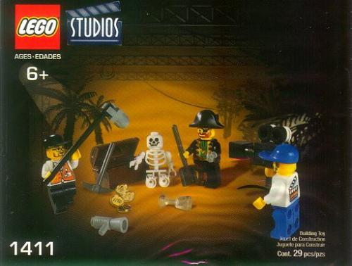 LEGO Pirate's Treasure Hunt (Quaker Oats promo) (1411)