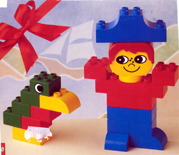 LEGO Sailor and Parrot (1483)