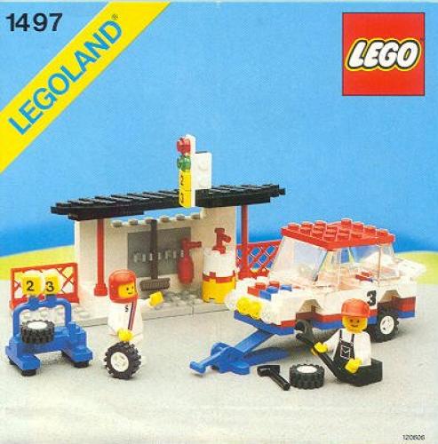 LEGO Rally and Pitcrew Team (1497)
