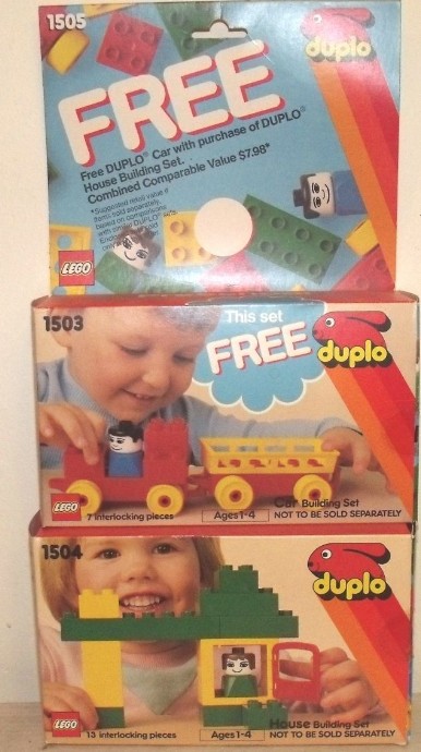 LEGO House and Car Building Sets (1505)