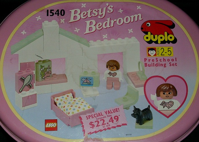 LEGO Betsy's Bedroom (1540)