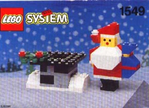 LEGO Santa and Chimney (1549)