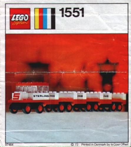 LEGO Sterling Luggage Carrier (1551-2)
