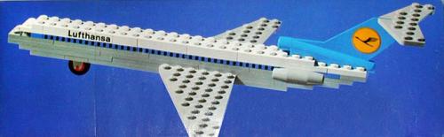 LEGO Lufthansa Boeing 727 (1560-2)