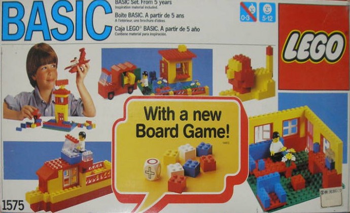 LEGO Basic Set with Board Game (1575-2)