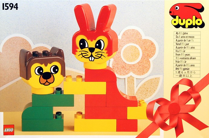 LEGO Rabbit and Bear Friend (1594)