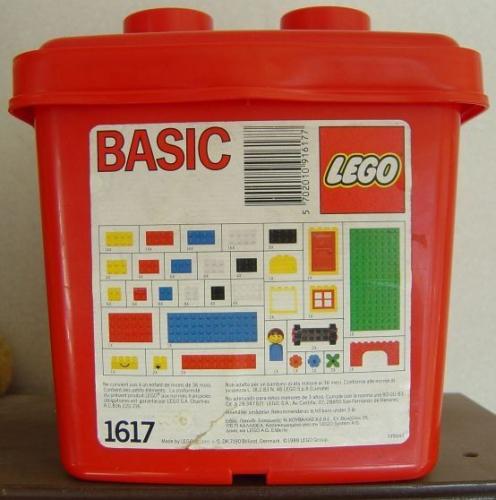 LEGO Small Bucket (1617)