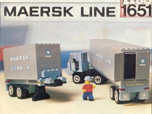 LEGO Maersk Line Container Truck (1651-2)