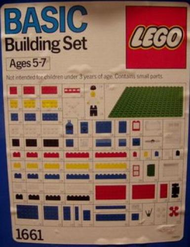 LEGO Basic Building Set in Bucket (1661-2)