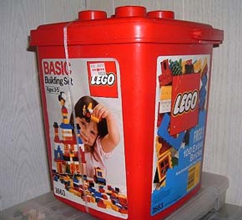 LEGO Basic Building Set in Bucket (1663)