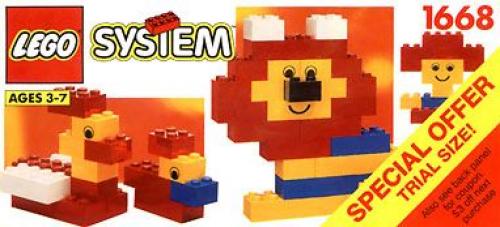 LEGO Basic Building Set Trial Size (1668)