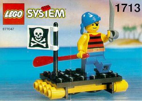 LEGO Shipwrecked Pirate (1713)