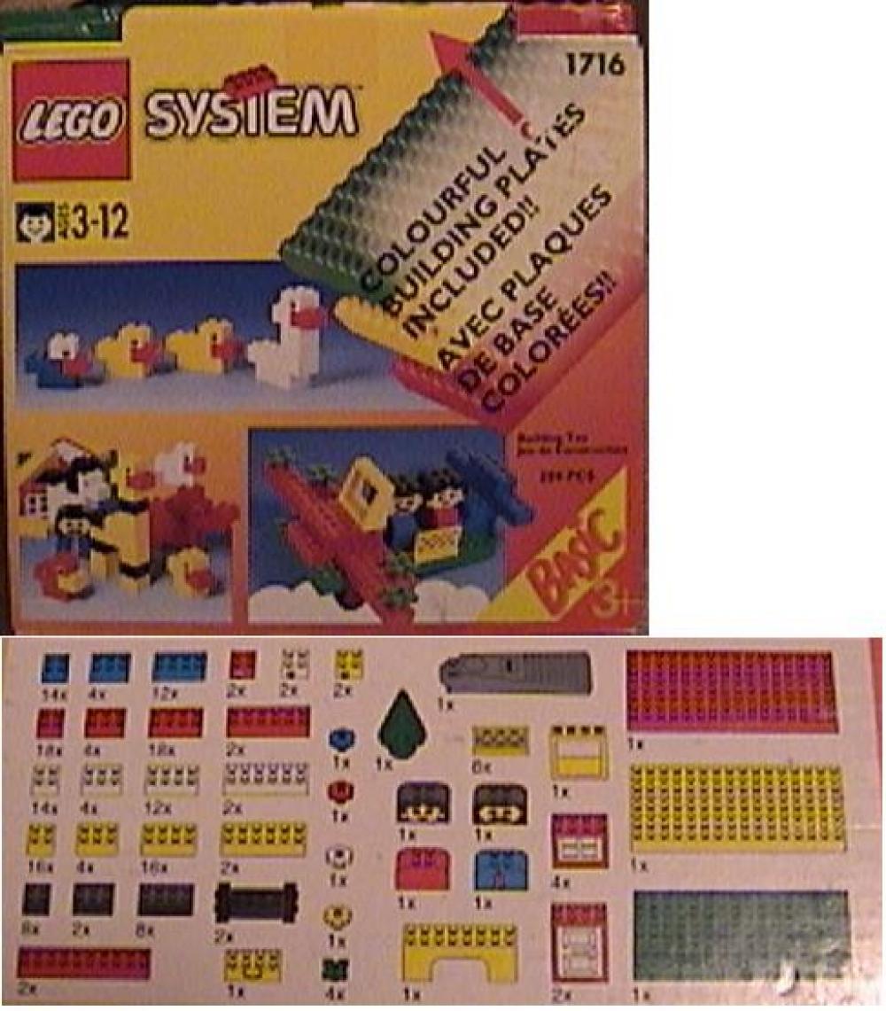 LEGO Starter Set with Building Plates (1716)