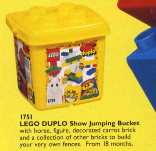 LEGO Show Jumping Bucket (1751)