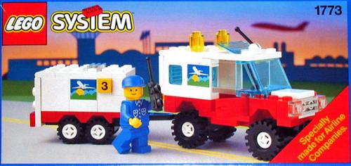 LEGO Airline Maintenance Vehicle with Trailer (1773)