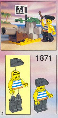 LEGO Pirates Cannon (1871)