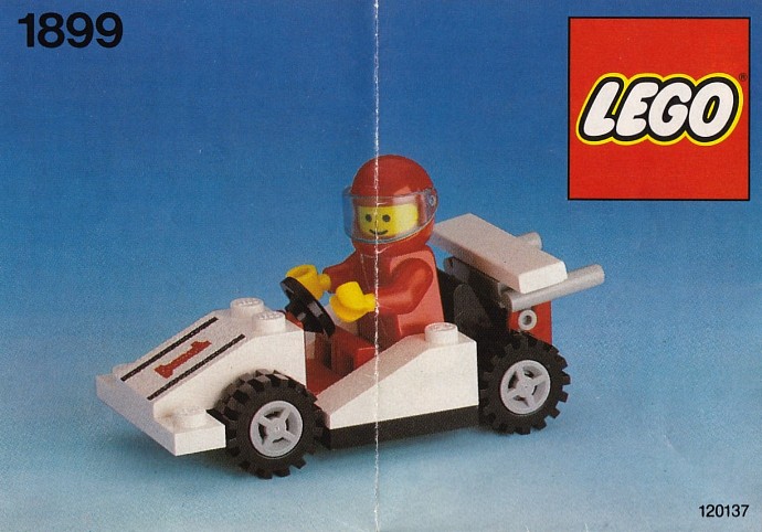 LEGO Race Car Number 1 (1899)