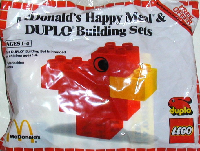 LEGO McDonald's Happy Meal - Bird (1918)