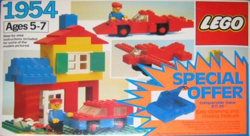 LEGO Basic Set with Storage Case (1954-2)