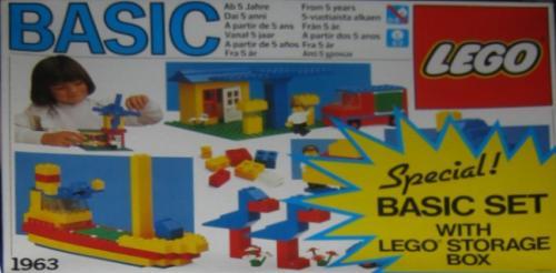 LEGO Basic Set with Storage Case (1963)