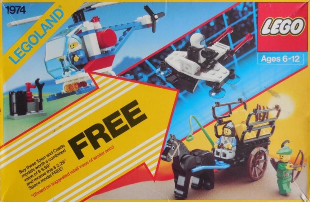 LEGO Legoland Triple Pack (1974)