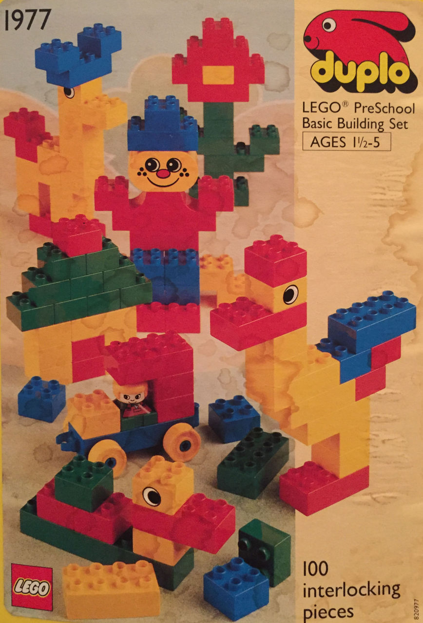 LEGO Pre-School Building Set (XL) (1977-2)
