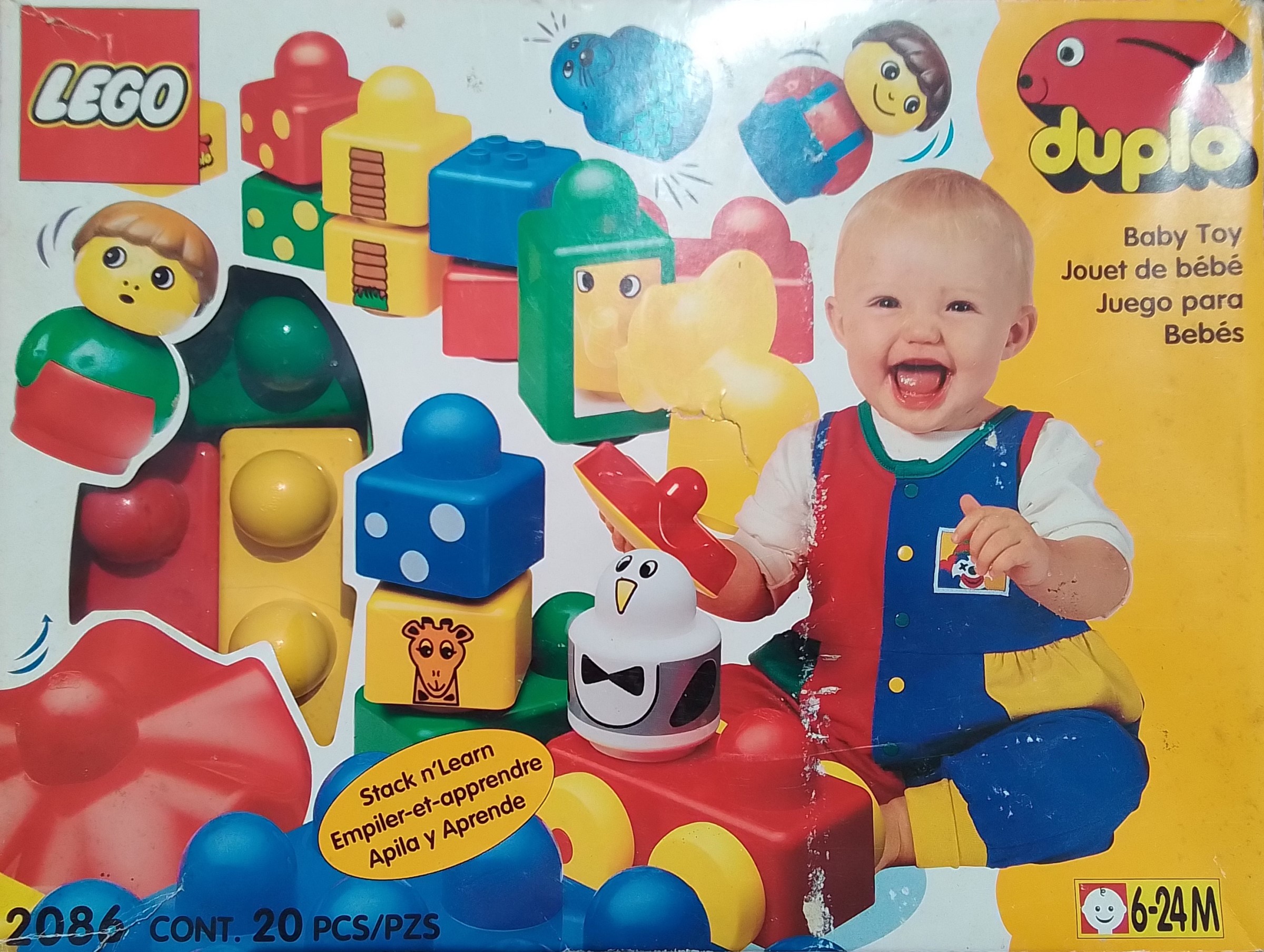 LEGO XLarge Stack 'n' Learn Set (2086)