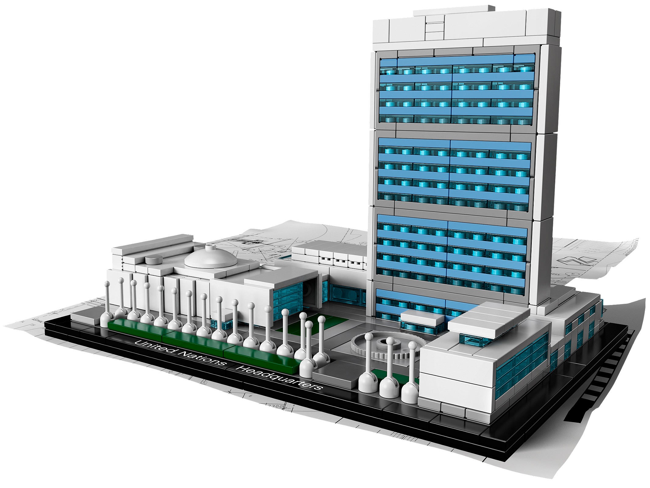 LEGO Sede de Naciones Unidas (21018)
