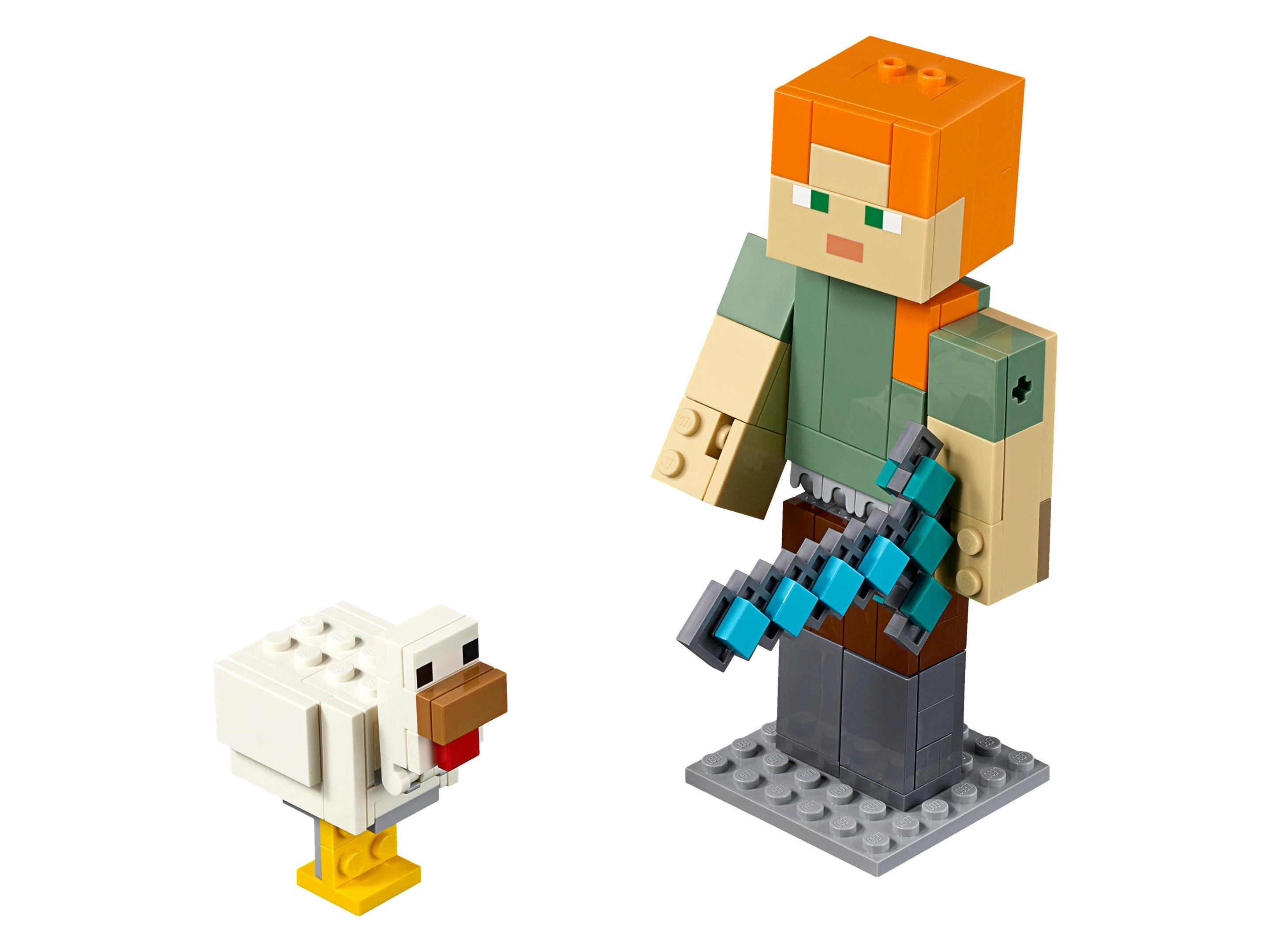 LEGO Minecraft Alex BigFig with Chicken (21149)