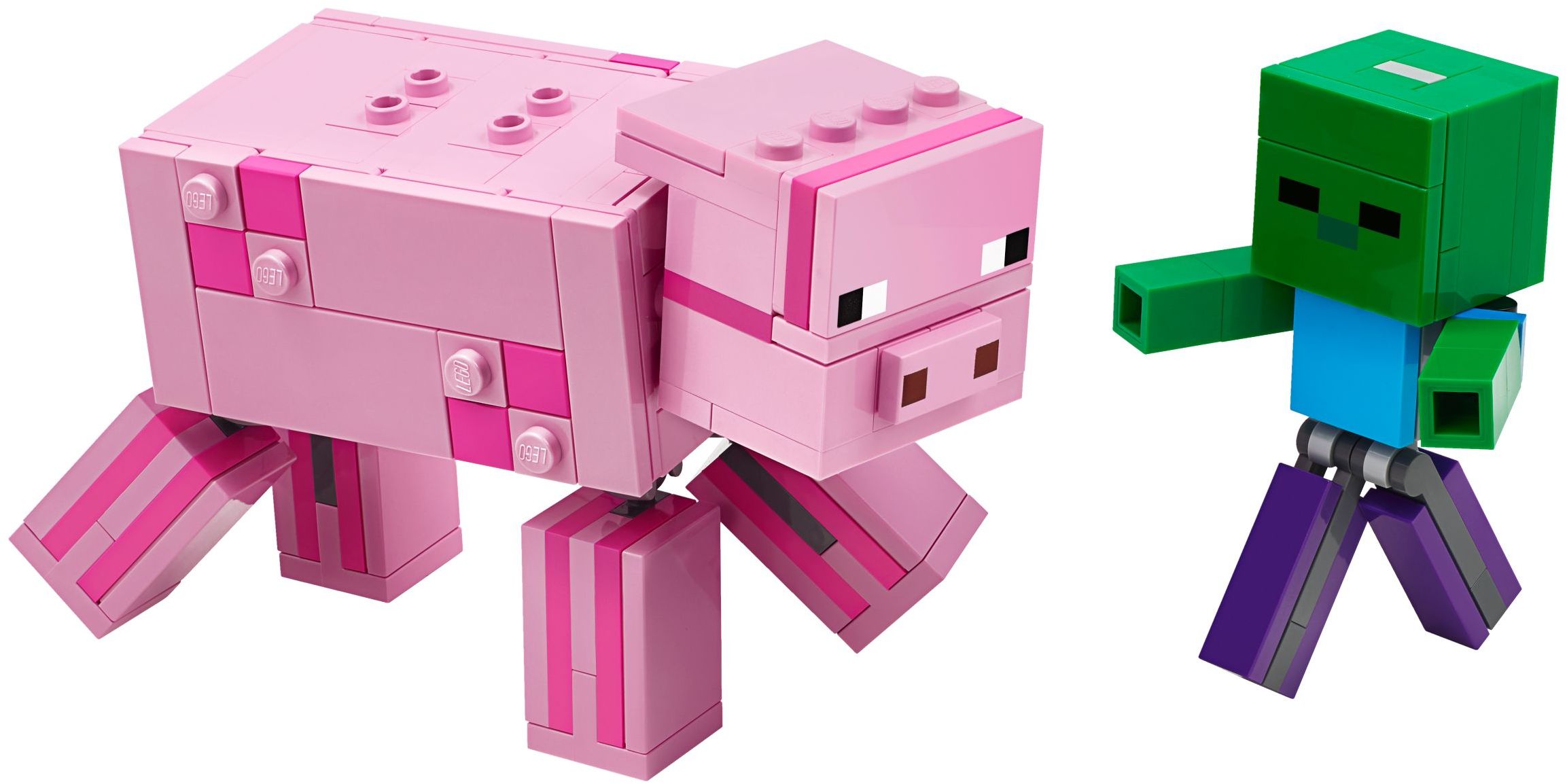 LEGO BigFig: Cerdo con Bebé Zombi (21157)