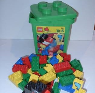 LEGO Green Bucket (2124)