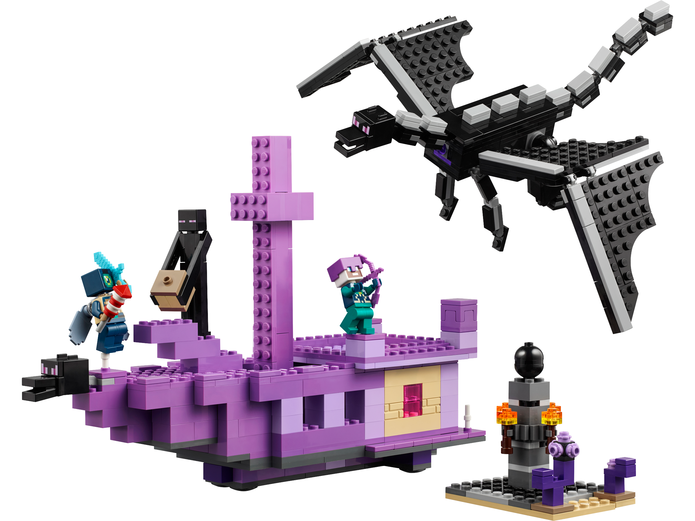 LEGO El Dragón Ender y el Barco del End (21264)
