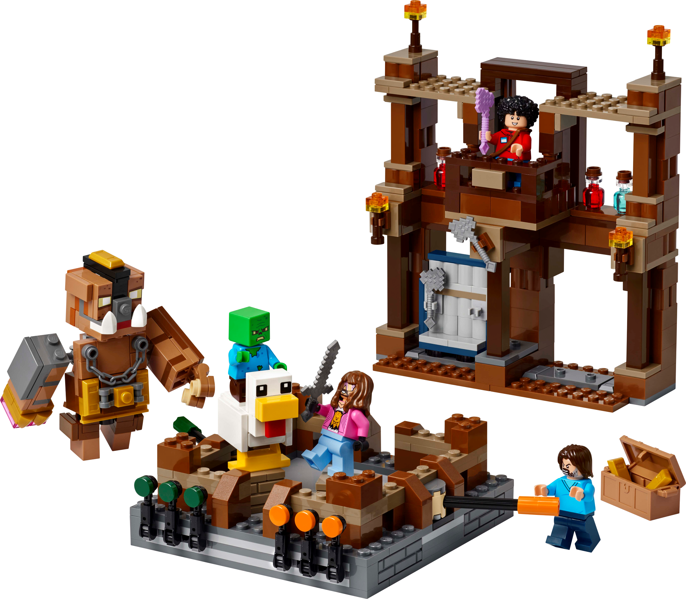 LEGO El Ring de Combate de la Mansión del Bosque (21272)