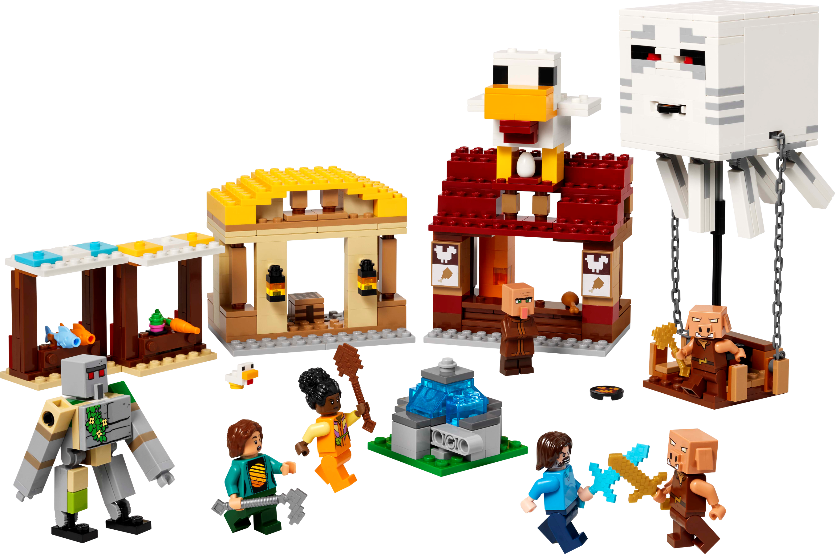 LEGO El Ataque a la Aldea del Globo de Ghast (21273)